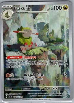 Fraxure 077/064 SV: Shrouded Fable - Pokemon Card - NM - Image 1