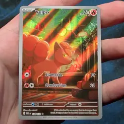 Vulpix 138/132 IR Illustration Rare ME01 Mega Evolution Pokemon 2025 - NM - Image 1