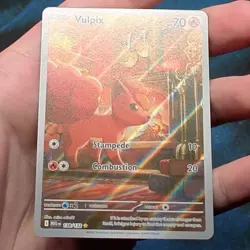 Vulpix 138/132 IR Illustration Rare ME01 Mega Evolution Pokemon 2025 - NM - Image 2