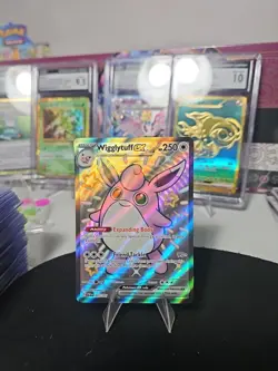 Wigglytuff ex 222/091 SV: Paldean Fates Holo Pokemon Tcg - Image 3