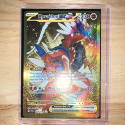 Pokemon TCG Koraidon EX Scarlet & Violet Base Set Hyper Rare 254/198 - Image 1