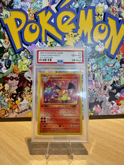 1999 POKEMON GAME CHARIZARD-HOLO IST EDITION #4 GEM MT PSA10 - Image 1