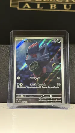 2024 Pokemon Shrouded Fable Zorua #075/064 - Image 1