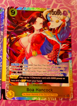 One Piece English Card Game Carte Holo Boa Hancock OP14-112 SR EN Mint - Image 1