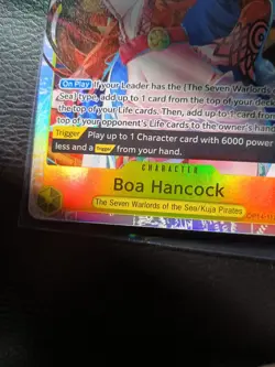 One Piece CCG Boa Hancock - OP14-112 - The Azure Sea's Seven (OP14) 1⚓📈💎💎💎 - Image 5
