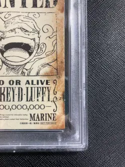 PSA10 One Piece Monkey D. Luffy Wanted Poster OP05-119 Emperors In New World - Image 5