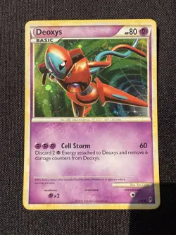 2011 Deoxys 2/95 Holo Pokemon Card Call of Legends Series - Image 1