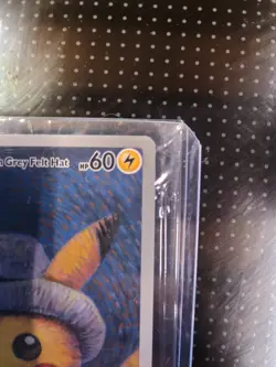 Pokemon x Van Gogh: Pikachu with Grey Felt Hat SVP 085 Promo Card Sealed - Image 2