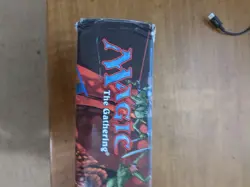 Vintage 90s Magic the Gathering Card Box , Dragon Red , Shard Phoenix , Fire - Image 4