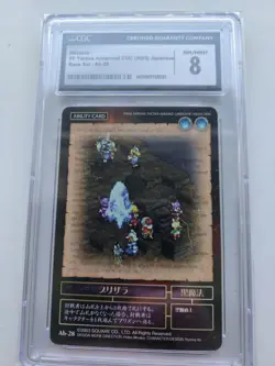 Abｰ28 Blizzara FINAL FANTASY Tactics Advance Card Collection Japan GBA - Image 1