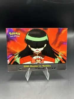 Topps Pokemon Trading Card Ep23 Haunter Vs Kadabra Sabrina - Image 1