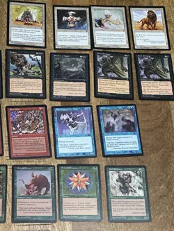 Mtg 1996 Visions 34 Card Lot - Image 3
