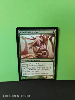 FOIL Twinblade Slasher / Doppelklingenschlitzer - MTG Magic - Image 1