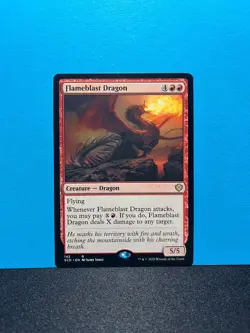 Flameblast Dragon / Flammenstoß-Drache - MTG Magic - Image 1