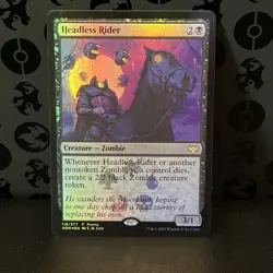 Headless Rider #118 (Foil) (NM) Media Promos MEDIA Magic MTG - Image 1