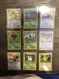 Pokemon Tcg Jungle Unlimited 9 Card Lot. Nm-mp - Image 1