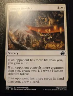 Sunset Revelry 038/277 Uncommon Innistrad: Midnight Hunt Magic: The Gathering - Image 1