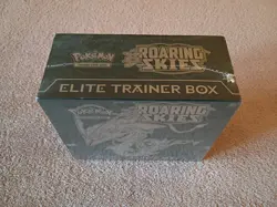 Factory Sealed Pokemon ROARING SKIES Elite Trainer Box With Acrylic Case - Image 4