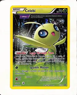 Celebi XY93 XY Full Art Black Star Promo Holo Pokemon Card - Image 1