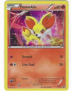 Pokemon TCG: Fennekin (Holo) - XY02 - XY Promos - LP - Image 1