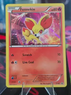 Pokemon TCG: Fennekin (Holo) - XY02 - XY Promos - LP - Image 3