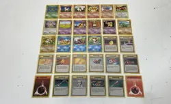 Mixed Vintage Pokemon First Generation Non Holo Trading Card Bundle (Set Of 30) - Image 1