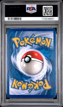 2007 POKEMON DIAMOND & PEARL SECRET WONDERS #33 MOTHIM REVERSE FOIL PSA 7 - Image 2