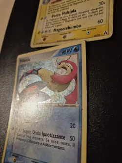 Pokemon - Lotto 6 Holo E Stamped Set EX - Magneton - Milotic - Ampharos Vintage - Image 5