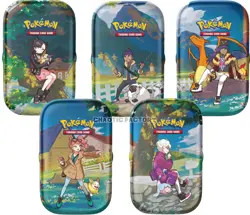 POKEMON TCG Crown Zenith Mini Tin - ART SET (set of 5) - Image 1