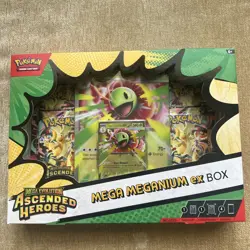 Pokemon Mega Meganium EX Box Ascended Heroes Promo Booster English TCG - Image 1