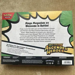 Pokemon Mega Meganium EX Box Ascended Heroes Promo Booster English TCG - Image 2