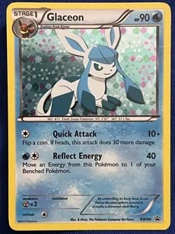 Pokemon TCG Glaceon BW90 Black and White Promo Card 2013 - Image 1