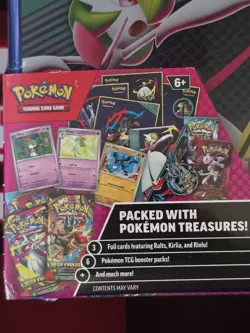 Pokemon TCG, 2025 Mega Evolution Fall Sealed Collector Chest Lunch Box Tin - Image 2