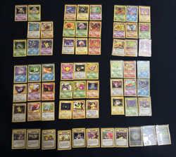 Pokemon Team Rocket 1st Edition Complete Set master set NEAR COMPLETE 63/82 - Image 1