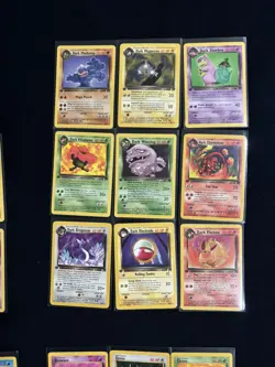 Pokemon Team Rocket 1st Edition Complete Set master set NEAR COMPLETE 63/82 - Image 3