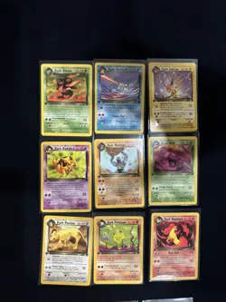 Pokemon Team Rocket 1st Edition Complete Set master set NEAR COMPLETE 63/82 - Image 4