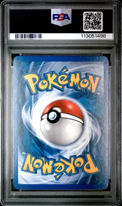 2007 POKEMON EX POWER KEEPERS #34 MEDICHAM REVERSE FOIL PSA 8 - Image 2