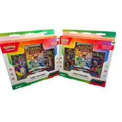 2 Pokemon TCG First Partner Illustration Collection Series 1 Sealed Boxes - Image 1