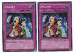 2x Discord - (ANPR-EN068 - Unltd Ed - Super Rare) - LP/VLP - Yugioh - Image 1