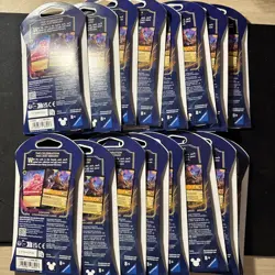 Disney Lorcana TCG Shimmering Skies Sleeved Booster Pack LOT of 16 Fact. Sealed - Image 4