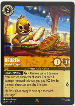 21/204 LORCANA NORMAL REUBEN SANDWICH EXPERT WINTERSPELL - SET 11 - COMMON NM - Image 1