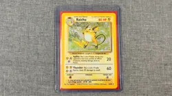 🔥 Raichu Holo 14/102 – Base Set – Vintage Pokemon Card NM Clean 🔥 - Image 5