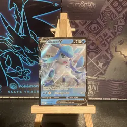 Pokemon - Glaceon V - SWSH196 - Black Star Promo - Half Art Card - Image 1