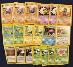 Neo Discovery Pokemon Lot Non Holo 19 Cards - Image 1