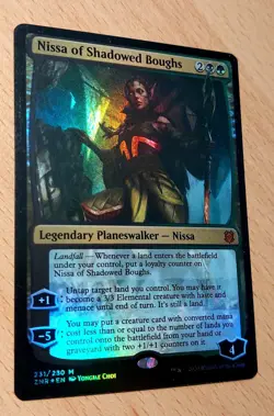 MTG Magic: # FOIL # Nissa of Shadowed Boughs, von den schattigen Asten - Image 1