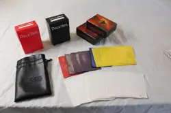 Trading Card Game Card Supply Lot Protector Sleeves Deck Boxes Leather Pouch+ - Image 2
