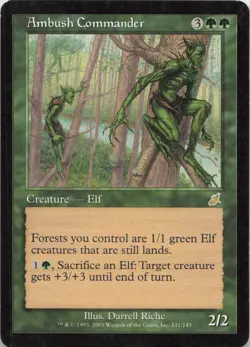 Ambush Commander R Scourge 111 - LP MTG - Image 1