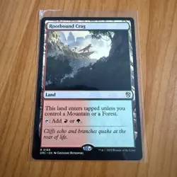 Rootbound Crag - N/M - Aetherdrift - Magic The Gathering MTG - Image 1