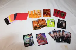 Trading Card Game Card Sleeves Some With Art Lot of 41 - Image 1