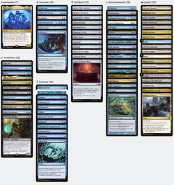 Sen Triplets THEFT CONTROL MAGIC Magic MTG Custom Commander Deck - Image 2